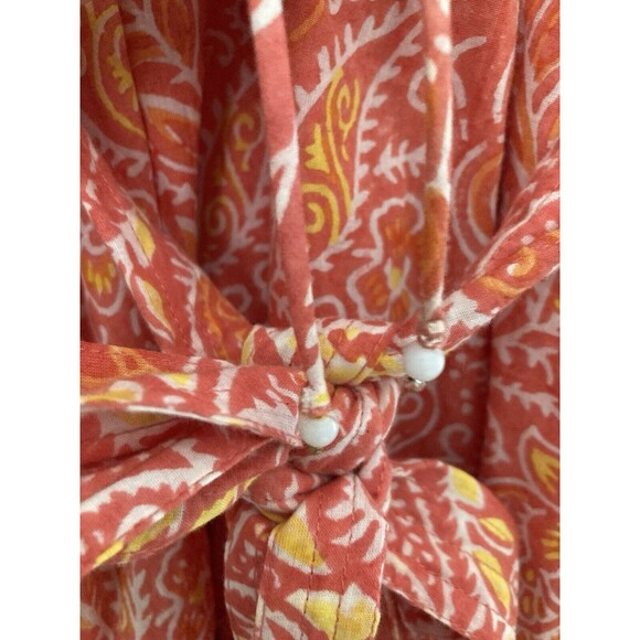 Cleobella Grace Mini Dress Blossom Block Print Pink SMALL Women’s - Picture 9 of 13